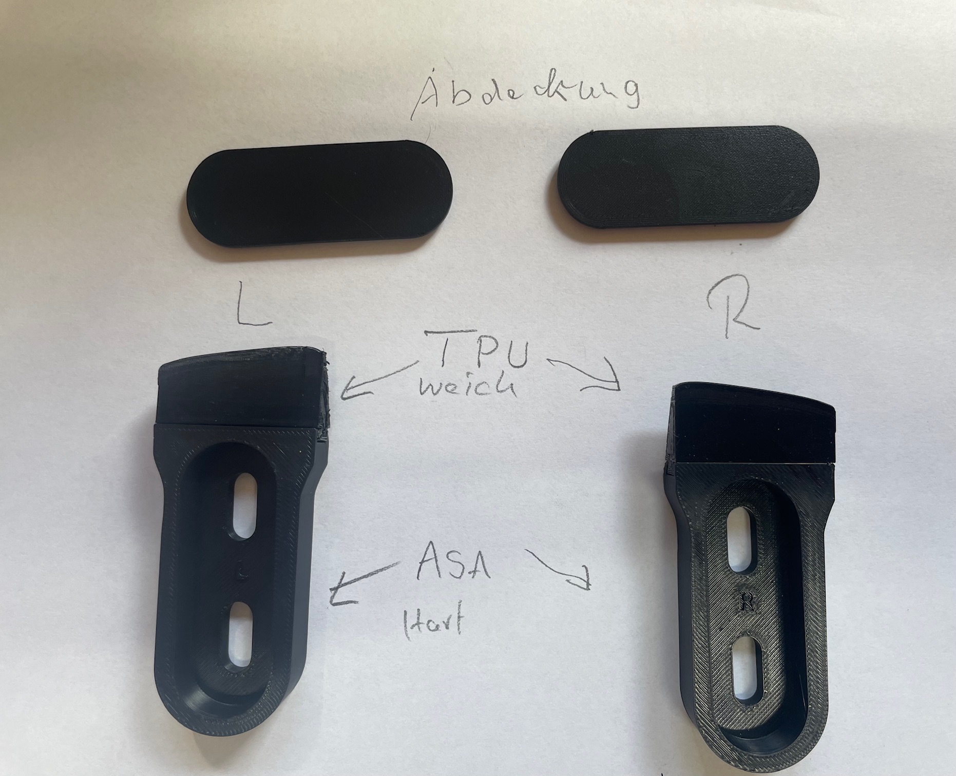 RG-003 Anschlagpuffer Heckklappe für Audi Typ 89